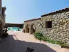 Exterieurs de la vente d'une maison d'hôte - gîte - à vendre avec piscine - à Perpignan -  (12).webp